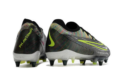 Nike Phantom GX Elite SG Low-Tops Football Boots - Grey/Rainbow
