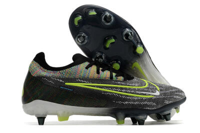 Nike Phantom GX Elite SG Low-Tops Football Boots - Grey/Rainbow