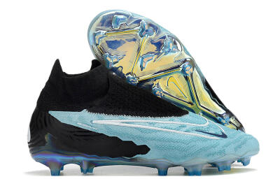 Nike Phantom GX Elite FG High-Tops Football Boots - Blue/Black