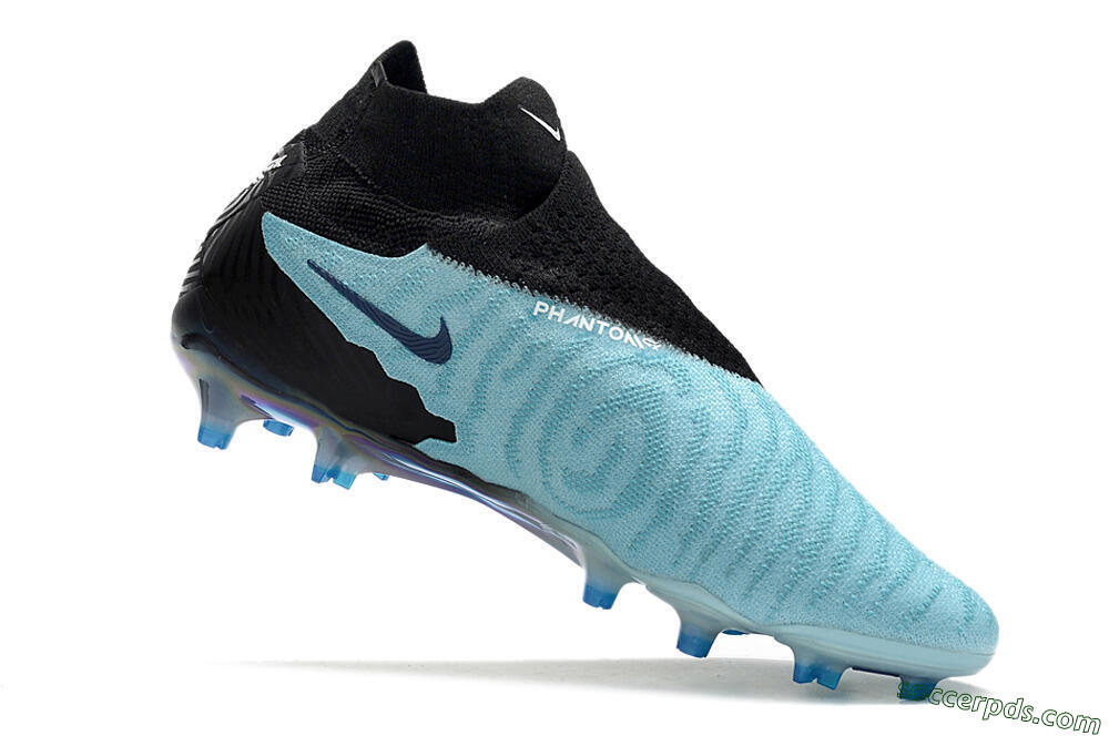 Nike Phantom GX Elite FG High-Tops Football Boots - Blue/Black 4