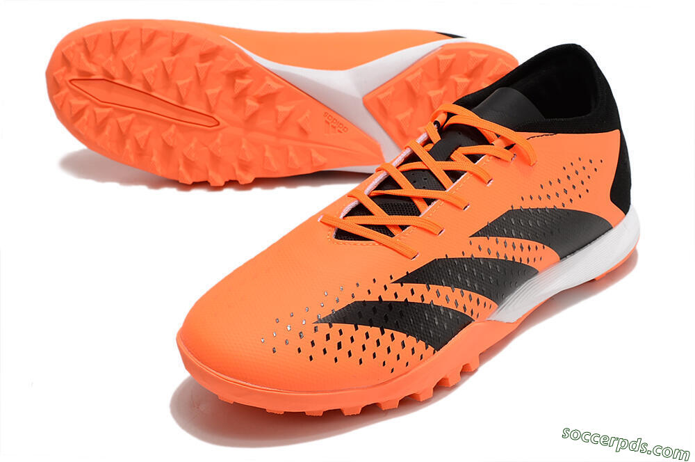 Adidas Predator Accuracy.3 TF Low-Tops Football Shoes - Orange/Black 3