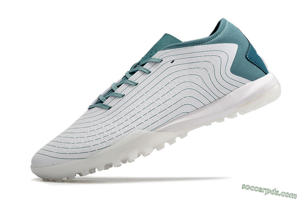 Adidas Predator Accuracy.3 TF Low-Tops Football Shoes - White/Green 5