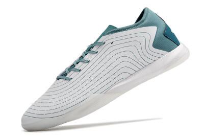 Adidas Predator Accuracy.3 IC Low-Tops Football Shoes - White/Blue