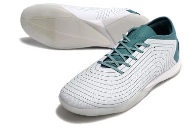 Adidas Predator Accuracy.3 IC Low-Tops Football Shoes - White/Blue