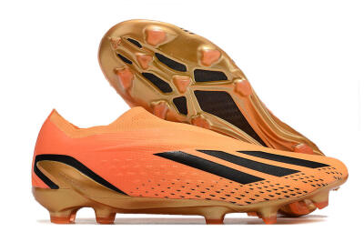 Adidas X Speedportal+ FG Low-Tops Football Boots - Orange/Black/Gold