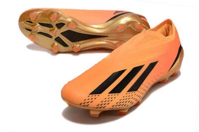 Adidas X Speedportal+ FG Low-Tops Football Boots - Orange/Black/Gold