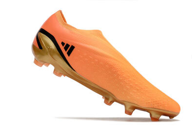 Adidas X Speedportal+ FG Low-Tops Football Boots - Orange/Black/Gold