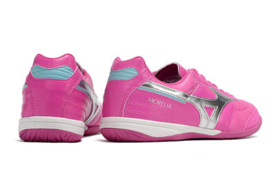 Mizuno Morelia Sala Japn IC Low-Tops Football Shoes - Pink/Silver