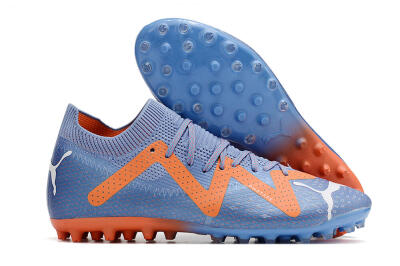 Puma Future Ultimate MG Low-Tops Football Boots - Blue/Orange/White