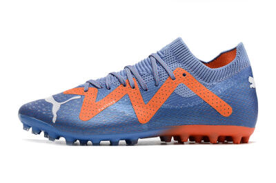 Puma Future Ultimate MG Low-Tops Football Boots - Blue/Orange/White