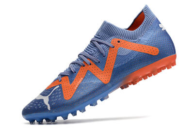 Puma Future Ultimate MG Low-Tops Football Boots - Blue/Orange/White