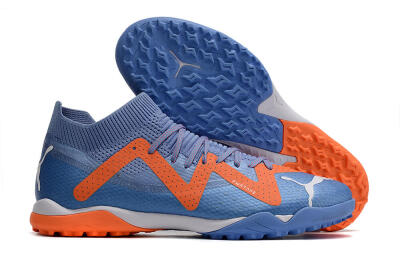 Puma Future Ultimate TF Low-Tops Football Shoes - Blue/Orange/White
