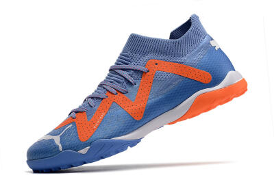 Puma Future Ultimate TF Low-Tops Football Shoes - Blue/Orange/White