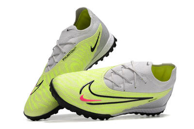 Nike Phantom GX Elite TF Low-Tops Football Shoes - Grey/Yellow/Black