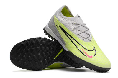 Nike Phantom GX Elite TF Low-Tops Football Shoes - Grey/Yellow/Black