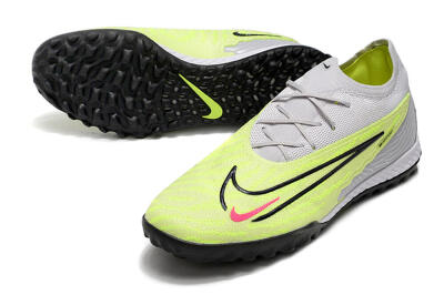 Nike Phantom GX Elite TF Low-Tops Football Shoes - Grey/Yellow/Black