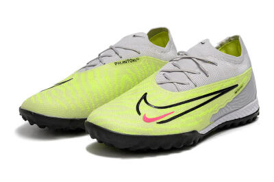 Nike Phantom GX Elite TF Low-Tops Football Shoes - Grey/Yellow/Black
