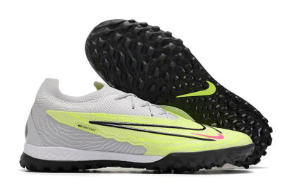 Nike Phantom GX Elite TF Low-Tops Football Shoes - Grey/Yellow/Black