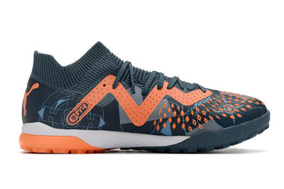 Puma Future Ultimate TF Low-Tops Football Shoes - Blue/Orange