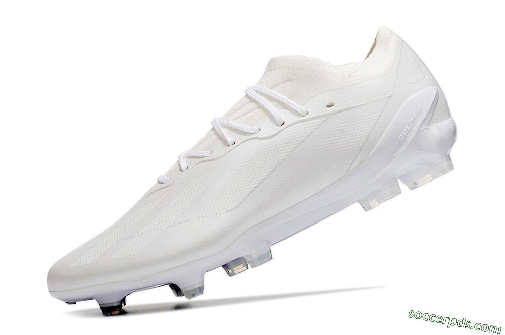 Adidas X Speedportal.1 FG Low-Tops Football Boots - White/White 5