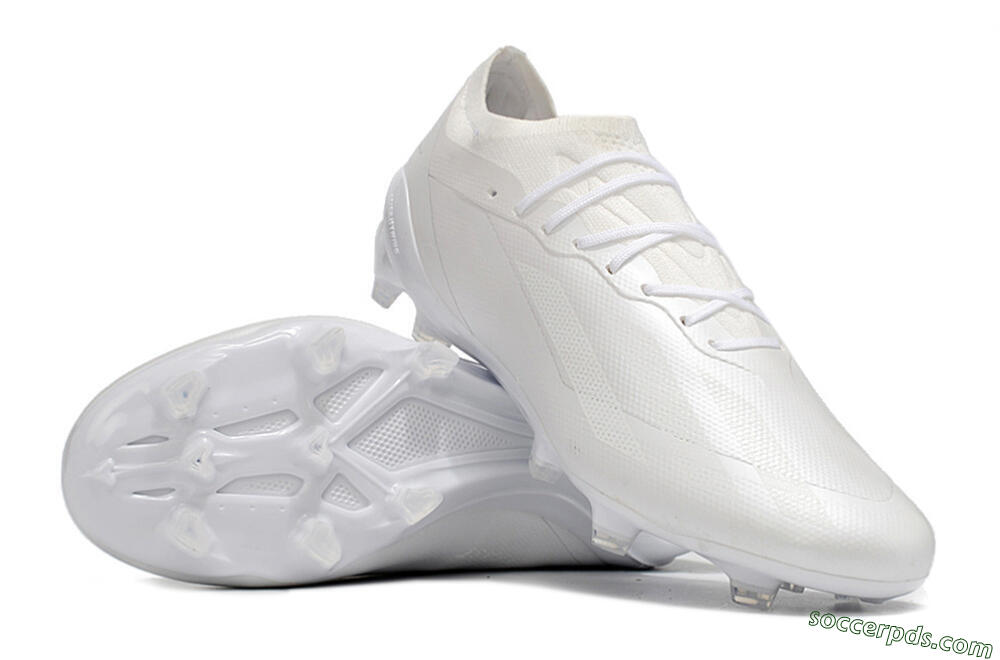 Adidas X Speedportal.1 FG Low-Tops Football Boots - White/White 3