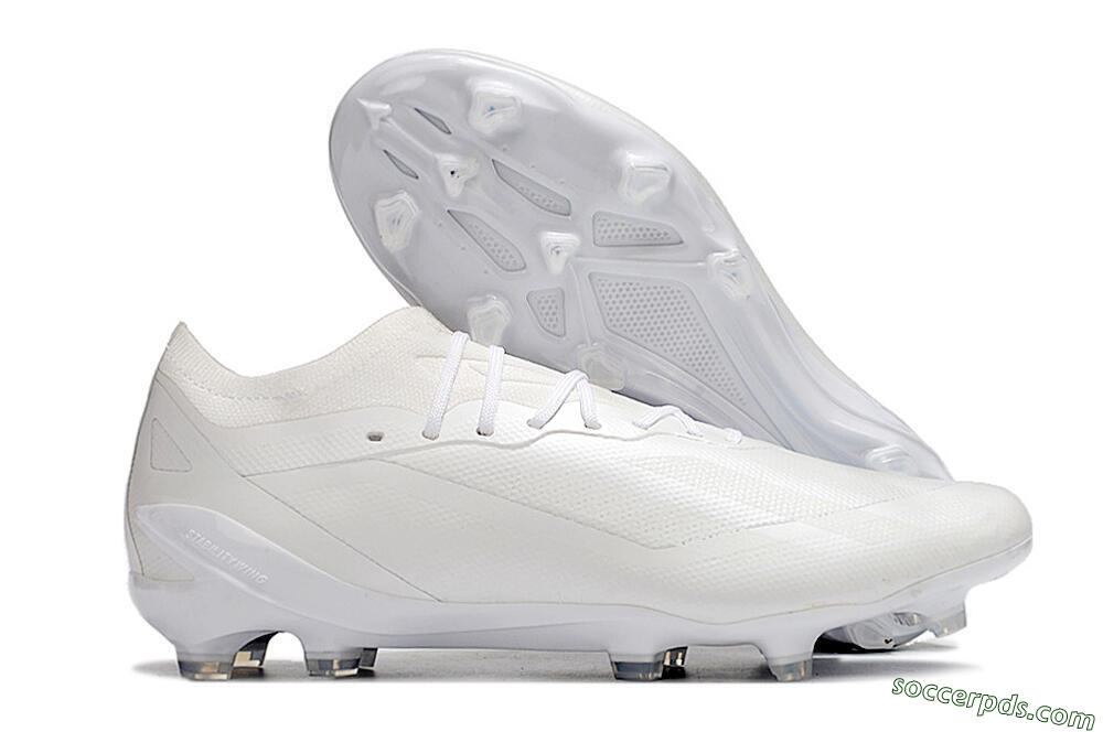 Adidas X Speedportal.1 FG Low-Tops Football Boots - White/White 1