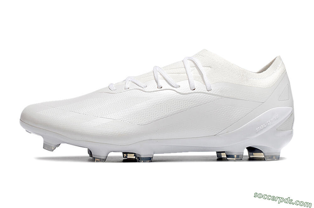 Adidas X Speedportal.1 FG Low-Tops Football Boots - White/White 2