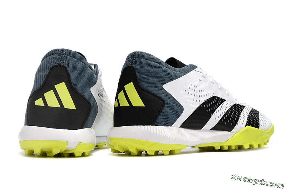 Adidas Predator Accuracy.3 TF Low-Tops Football Shoes - White/Black/Blue 6