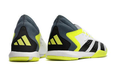 Adidas Predator Accuracy.3 IC Low-Tops Football Shoes - White/Black/Yellow
