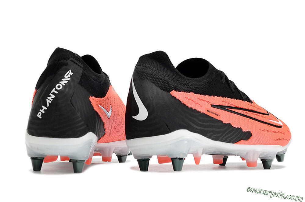 Nike Phantom GX Elite SG Low-Tops Football Boots - Pink/Black/White 6