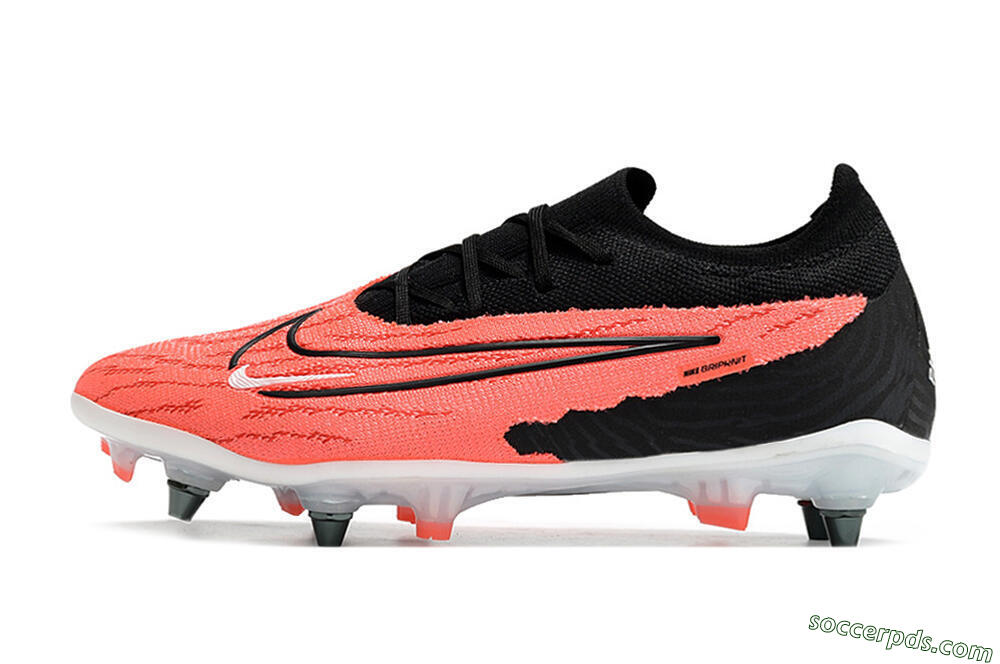 Nike Phantom GX Elite SG Low-Tops Football Boots - Pink/Black/White 2