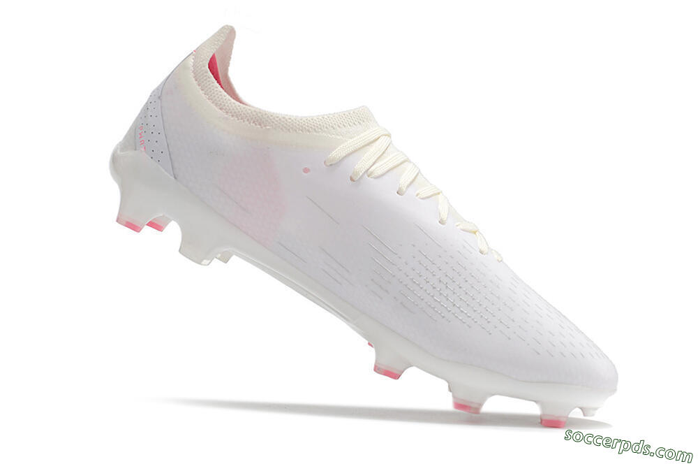Puma Ultra Ultimate FG Low-Tops Football Boots - White/Pink/Black 4