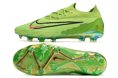 Nike Phantom GX Elite FG Low-Tops Football Boots - Green/Black/Red