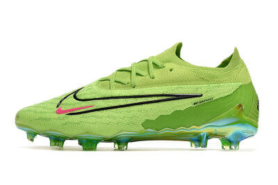 Nike Phantom GX Elite FG Low-Tops Football Boots - Green/Black/Red