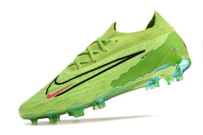 Nike Phantom GX Elite FG Low-Tops Football Boots - Green/Black/Red