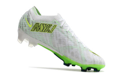 Nike Air Zoom Mercurial Vapor 15 Elite FG Low-Tops Football Boots - White/Green