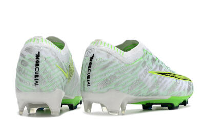 Nike Air Zoom Mercurial Vapor 15 Elite FG Low-Tops Football Boots - White/Green