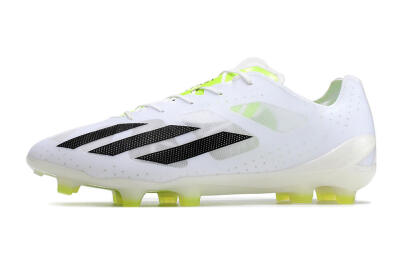 Adidas X Crazyfast.1 FG Low-Tops Football Boots - White/Black/Green