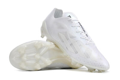 Adidas X Crazyfast.1 FG Low-Tops Football Boots - White/White