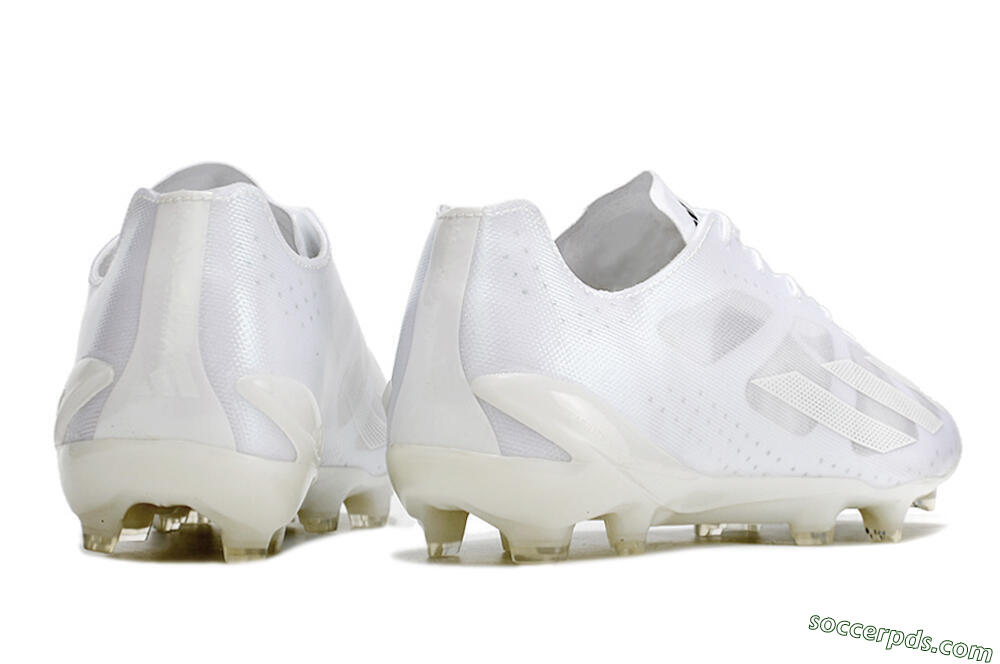 Adidas X Crazyfast.1 FG Low-Tops Football Boots - White/White 6