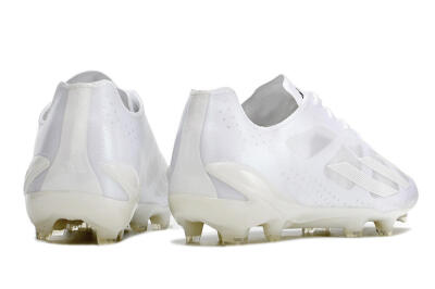 Adidas X Crazyfast.1 FG Low-Tops Football Boots - White/White