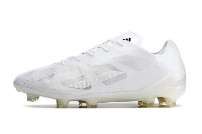 Adidas X Crazyfast.1 FG Low-Tops Football Boots - White/White