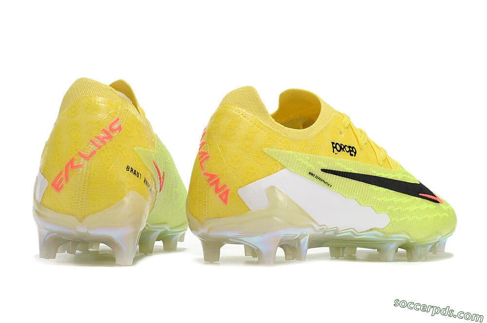 Nike Phantom GX Elite Link FG Low-Tops Football Boots - Orange/Yellow/Black 6