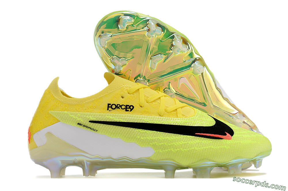 Nike Phantom GX Elite Link FG Low-Tops Football Boots - Orange/Yellow/Black 1