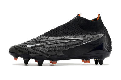 Nike Phantom GX Elite DF SG Low-Tops Football Boots - Black/Grey/White