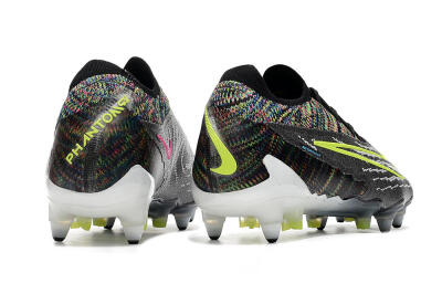 Nike Phantom GX Elite SG Low-Tops Football Boots - Black/Grey/Yellow