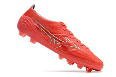 Mizuno Alpha Made in Japan FG Low-Tops Football Boots - Red/Yelllow/Blue