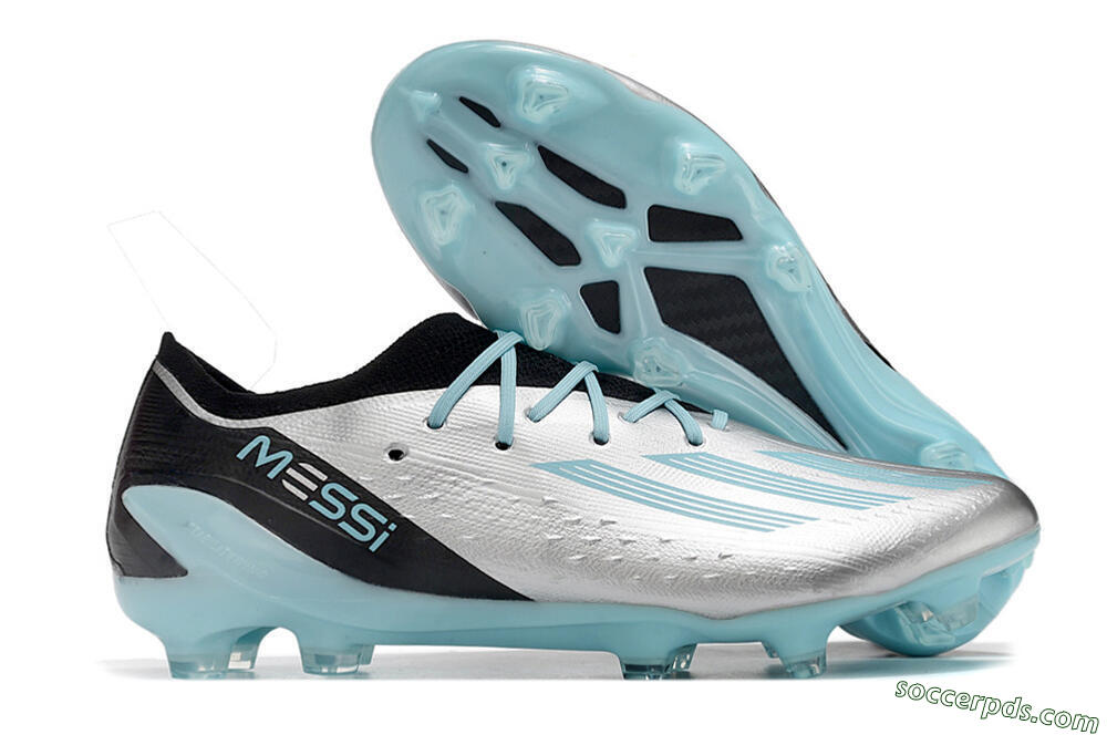 Adidas X Speedportal.1 FG Low-Tops Football Boots - Grey/Blue/Black 1