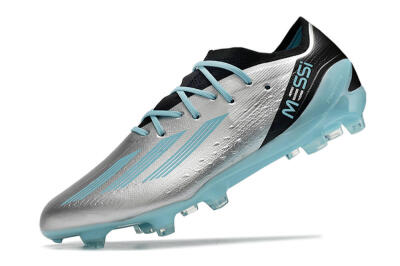 Adidas X Speedportal.1 FG Low-Tops Football Boots - Grey/Blue/Black