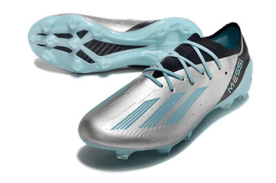 Adidas X Speedportal.1 FG Low-Tops Football Boots - Grey/Blue/Black